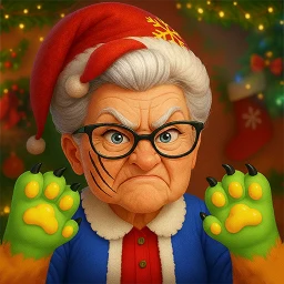 Biểu tượng Bad Cat Sim Trò đùa Gran Chaos
